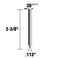 Metabo HPT Framing Nails 238 x 0113 30 Degree Clipped Head Bright Basic Smooth Shank Paper Tape 2000 Count 15102MHPT