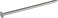 Hillman Polished Box Nails 6D x 2 30 pieces Silver