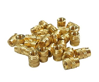initeq 1420 Brass Threaded Heat Set Inserts for 3D Printing 50 Pack Long