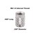 E-Z LOK EZ LOK Threaded Insert for Plastic Flush Stainless Steel Thread Inserts M610 Pack of 5