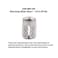E-Z LOK EZ LOK Threaded Insert for Plastic Flush Stainless Steel Thread Inserts M610 Pack of 5