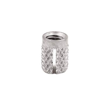 E-Z LOK EZ LOK Threaded Insert for Plastic Flush Stainless Steel Thread Inserts M610 Pack of 5