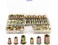 LBY 170pcs Carbon Steel Rivet Nuts Assortment Kit M4M5M6M8 Thread Insert Nutserts Small Countersunk Head and HalfHexagonal Carbon Steel ZincPlated Yellow
