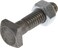 Hillman The Group 50211 Square Bolts with Nut 8Pack