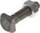 Hillman The Group 50211 Square Bolts with Nut 8Pack