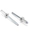 QWORK Aluminum Blind Rivets 500 Pcs 316 in x 12 in48 x 12 mm Rivets Grip Range 7090mm