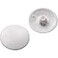 ROCKLER Hardware Outdoor Screw Cap Covers Number 2 Square Drive Screws White 100 per Pack