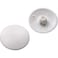 ROCKLER Hardware Outdoor Screw Cap Covers Number 2 Square Drive Screws White 100 per Pack