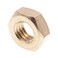 PRIME-LINE PrimeLine 9074534 Machine Screw Hex Nuts 38 in16 Solid Brass 10 Pack