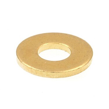 PRIME-LINE PrimeLine 9079569 Flat Washers SAE 6 X 516 In OD Solid Brass 50 Pack