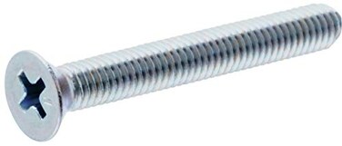 Hillman Zinc Flat Head Phillips Machine Screw 632 x 112