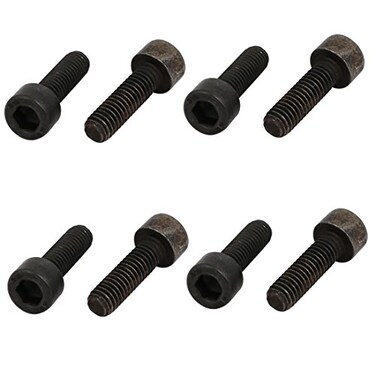 uxcell 88 Grade M6x20mm Full Threaded Hex Socket Drive Left Hand Thread Bolt 8pcs