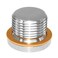 Joywayus Internal Hex Head Socket Pipe plug M8x1 Thread Stainless Steel Pipe Fitting Rods By CNC