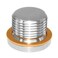 Joywayus Internal Hex Head Socket Pipe plug M8x1 Thread Stainless Steel Pipe Fitting Rods By CNC