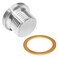 Joywayus Internal Hex Head Socket Pipe plug M8x1 Thread Stainless Steel Pipe Fitting Rods By CNC