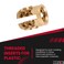 E-Z LOK EZ LOK Threaded Insert for Plastic Flush Brass Thread Inserts 440 Pack of 50
