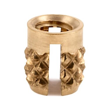 E-Z LOK EZ LOK Threaded Insert for Plastic Flush Brass Thread Inserts 440 Pack of 50