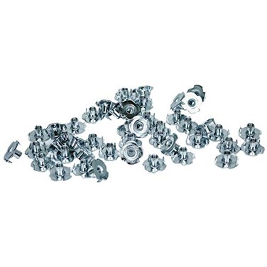 TCH Hardware 100 Pack Steel 4 Prong T Nuts 1032 x 516 Zinc Coated