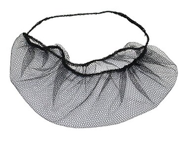 A+ DESIGN A DESIGN Disposable Nylon Honeycomb Royal Beard Protector nets Latex Free Black 100 pieces