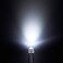 CHANZON 100 pcs 3mm White LED Diode Lights Clear Round Transparent DC 3V 20mA Bright Lighting Bulb Lamps Electronics Components Indicator Light Emitting Diodes