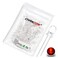 CHANZON 100 pcs 5mm Red LED Diode Lights Clear Round Transparent DC 2V 20mA Bright Lighting Bulb Lamps Electronics Components Indicator Light Emitting Diodes