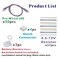 ZZHOB 25pcs PreWired Micro LED Presoldered 0402 SMD LEDs with Assembly Accessories for Beginner Model Building White 25pcs