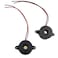 FainWan 2pcs DC 324V Active Piezo Buzzer with Lead Wire 2312 High Decibels Continuous Sounder Electronic Buzzer Alarm 23x12mm