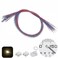 ZZHOB 25PCS PreWired 0805 SMD LEDsLight Mode Continuous Warm White Light Micro LED Light Emitting Diode with Assembly Accessories Warm White 25pcs
