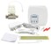 FloodStop DishwasherToilet Leak Detector Kit with Automatic Water ShutOff and VisualAudible Alarms 38 Compression