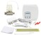 FloodStop DishwasherToilet Leak Detector Kit with Automatic Water ShutOff and VisualAudible Alarms 38 Compression