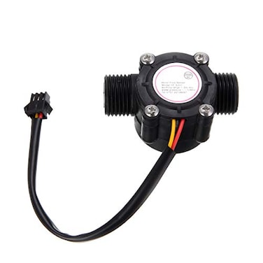 HiLetgo G12 Water Flow Hall Sensor Switch 130Lmin 175MPa Flow Meter Flowmeter Counter Water Flow Sensor