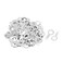 uxcell M52 Lug Plate Solder Ring Terminal Connector Crimp Silver Tone 100pcs
