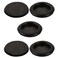 uxcell 5pcs Wire Protective Grommets Black Rubber 55mm Dia Single Side Grommets