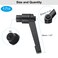 uxcell 4pcs Clamping Lever Adjustable Handles M4 Metric Female Thread Level Handle Hand Knobs Quick Release Black for Lathe Machinery