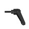 uxcell M5 x 16mm Handle Adjustable Clamping Lever Thread Push Button Ratchet Male Threaded Stud Knobs Locking Rotating Screw Handles Quick Release Bolt Black 2pcs