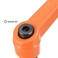 uxcell M8 Handle Adjustable Clamping Lever Push Button Ratchet Female Threaded Stud 3 Pcs