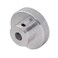 CHANCS Aluminium Alloy Handwheel 50mm2 OD 8mm Bore Knurling Handwheel for Slide Displacement Platform Handle