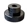CHANCS Aluminium Alloy Machine Tool Handwheels 40mm OD 6mm14 Bore Knurled Oxidised Black Handles Knobs for Sliding Table