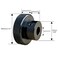 CHANCS Aluminium Alloy Machine Tool Handwheels 40mm OD 6mm14 Bore Knurled Oxidised Black Handles Knobs for Sliding Table