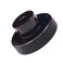 CHANCS Aluminium Alloy Machine Tool Handwheels 40mm OD 6mm14 Bore Knurled Oxidised Black Handles Knobs for Sliding Table