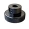 CHANCS Aluminium Alloy Machine Tool Handwheels 40mm OD 6mm14 Bore Knurled Oxidised Black Handles Knobs for Sliding Table