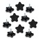POWERTEC 10 Pack 1420 5 Star Knobs with 1 Threaded Stud Thumb Screw Knobs with bolts for Lawn Mower Umbrella Base Woodworking Tools Jigs Clamps QNB3006P2
