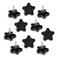 POWERTEC 10 Pack 1420 5 Star Knobs with 1 Threaded Stud Thumb Screw Knobs with bolts for Lawn Mower Umbrella Base Woodworking Tools Jigs Clamps QNB3006P2