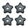 Aifeier ET 4 Pieces 51618 Female Thread 5 Star Knobs Nylon Clamping Knob Jig Knobs