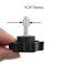 HAHIYO Hex Handle Threaded Knobs Star Bump Shape M6 20mm Screw Length 32mm Head Diameter Clamping Handgrip Nut Screw Combined Tightly Solid Plum No Tool Needed for Table Stand Deck Plastic 2pcs