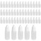 erioctry 50Pcs 30ML Empty Plastic Dropper Dropping BottlesDrops of Plug Can Removable Portable Plastic Refillable Bottles Containers 30ml