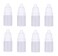 DÏ…ehÏ…t Duehut HLLMX 8 PCS Empty Plastic Squeezable Dropper Bottle Portable Empty Squeezable Dropper Bottle Container with Screw Cap Essential Oil Container 5ML