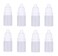 DÏ…ehÏ…t Duehut HLLMX 8 PCS Empty Plastic Squeezable Dropper Bottle Portable Empty Squeezable Dropper Bottle Container with Screw Cap Essential Oil Container 5ML