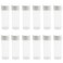 erioctry 25ml Plastic Containers Tubes Vials Sample Container with Screw Cap Storage Containers Pack of 12