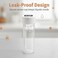 erioctry 25ml Plastic Containers Tubes Vials Sample Container with Screw Cap Storage Containers Pack of 12